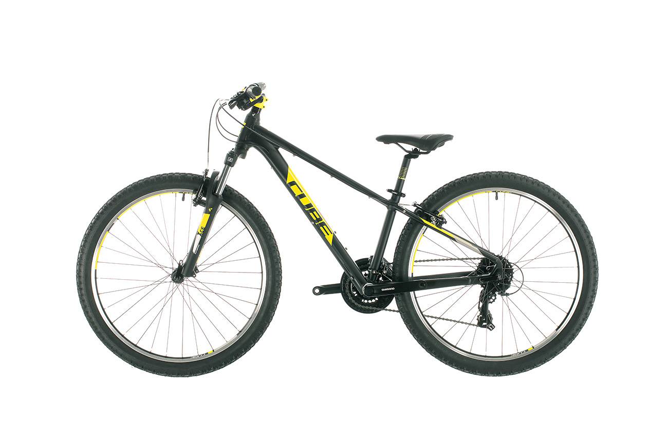 Cube Acid 260 black yellow - Kid Bike 26 Inches |