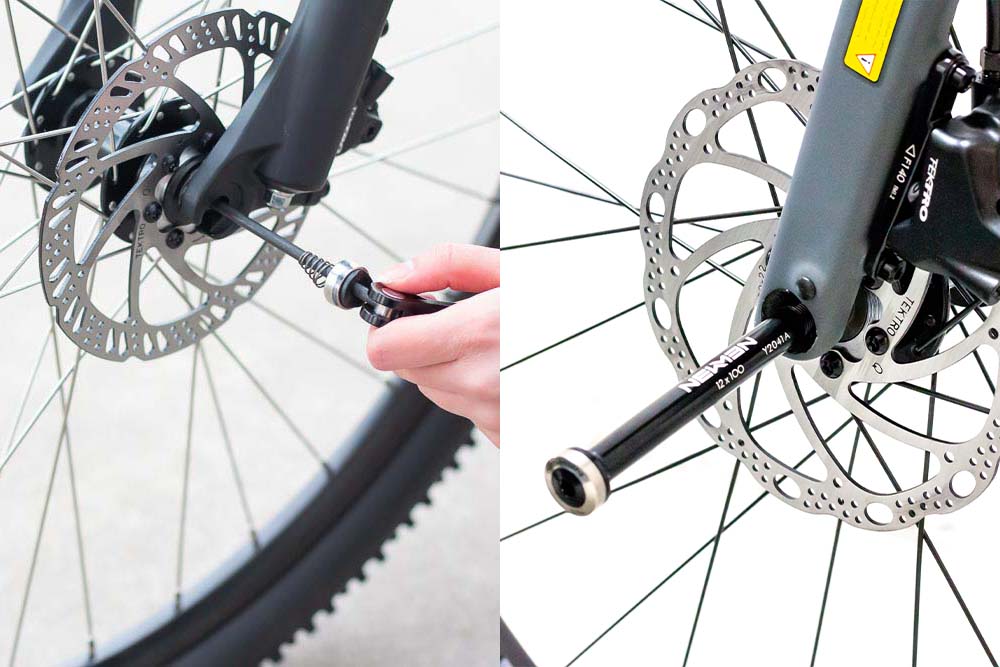 Spiegato passo per passo: Istruzioni di montaggio per la sua bicicletta o e-bike Schnellspanner Steckachse magazin - Spiegato passo per passo: Istruzioni di montaggio per la sua bicicletta o e-bike