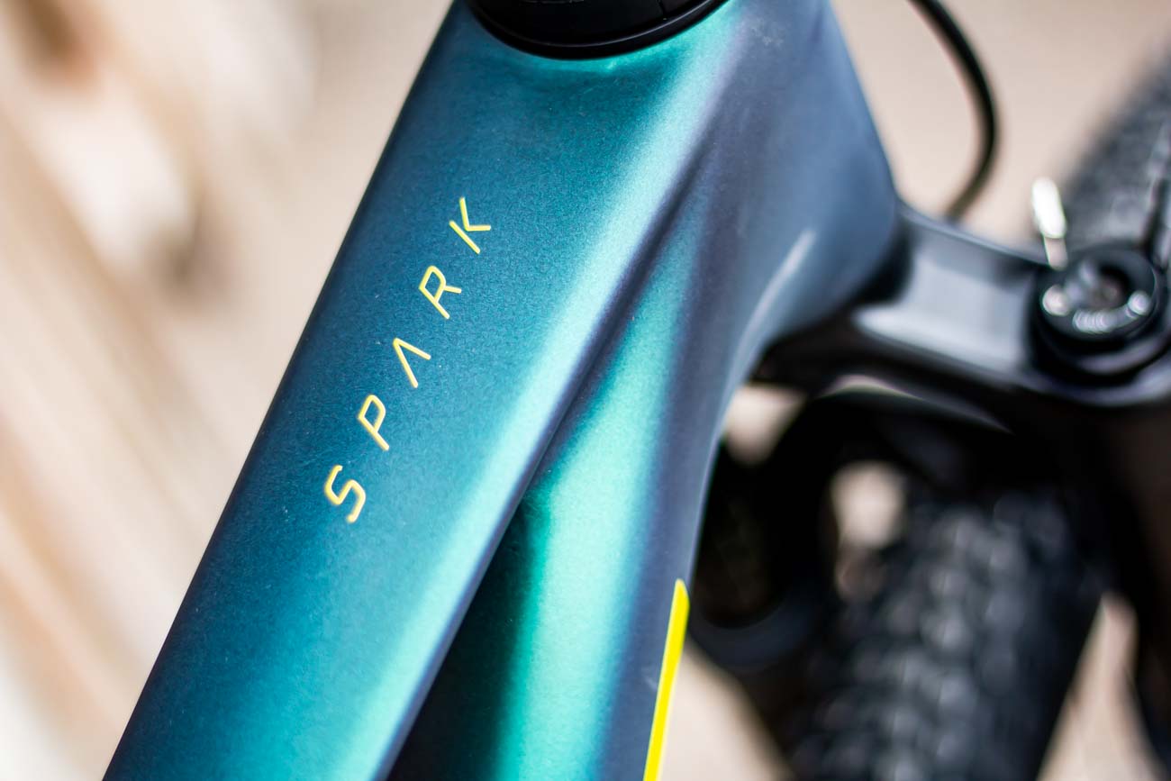 As you can see, you see nothing... of the damper on the Scott Spark RC Scott Spark RC Detailbilder 05 - As you can see, you see nothing... of the damper on the Scott Spark RC