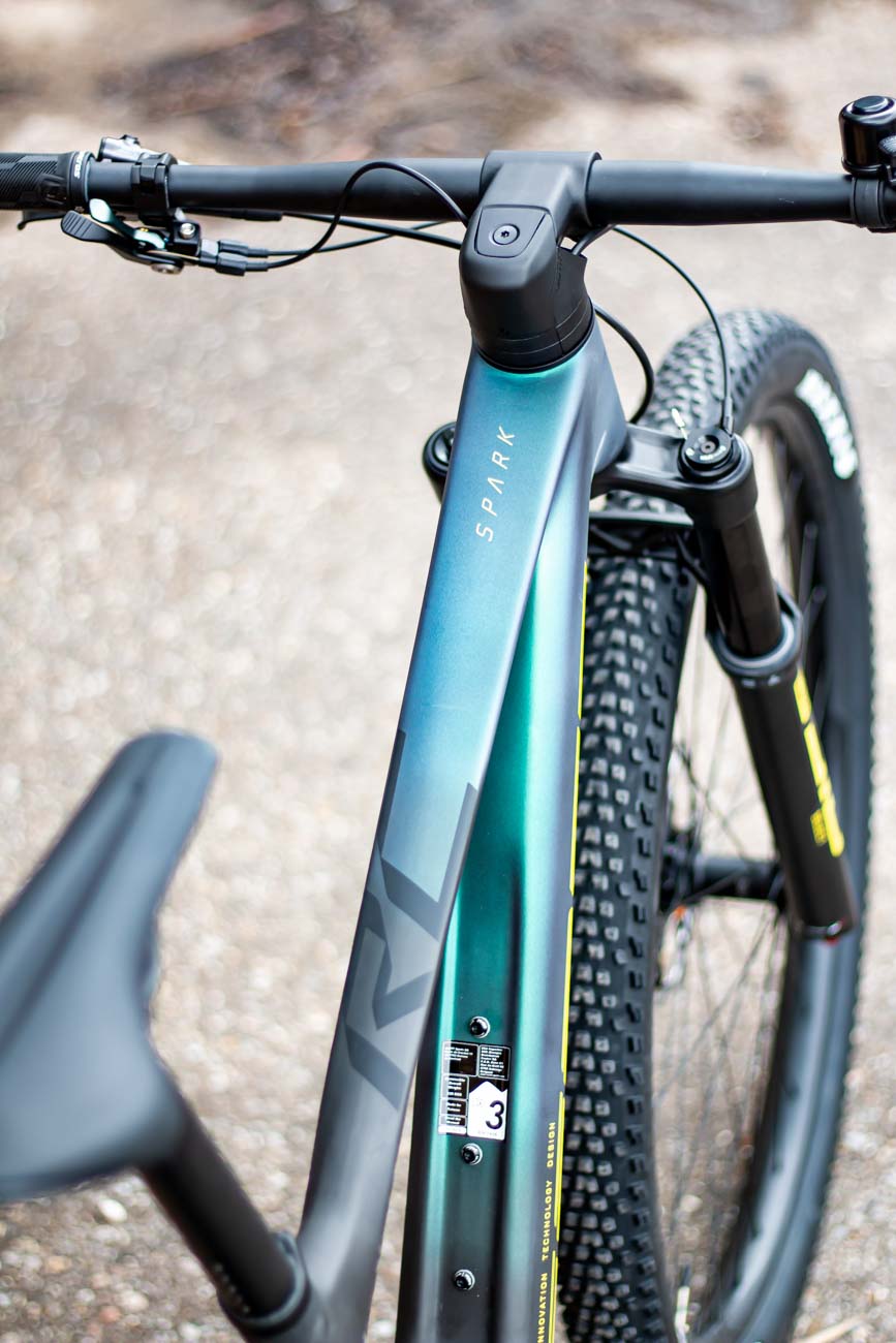 As you can see, you see nothing... of the damper on the Scott Spark RC Scott Spark RC Detailbilder 11 - As you can see, you see nothing... of the damper on the Scott Spark RC
