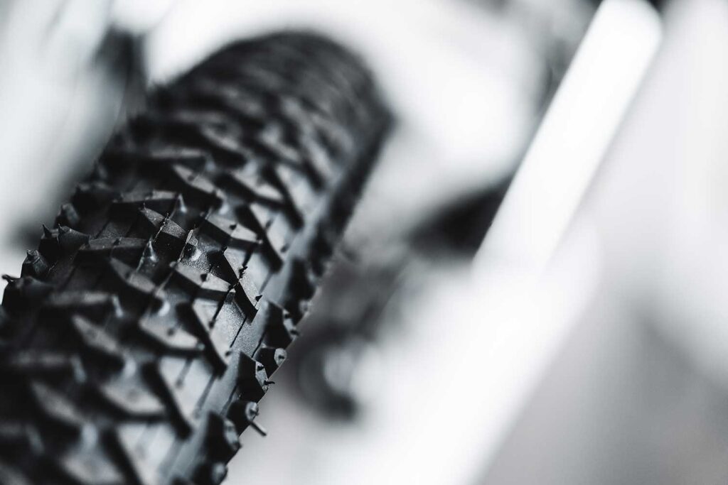 Bike tyre detailed picture Bike tyre detailed picture
