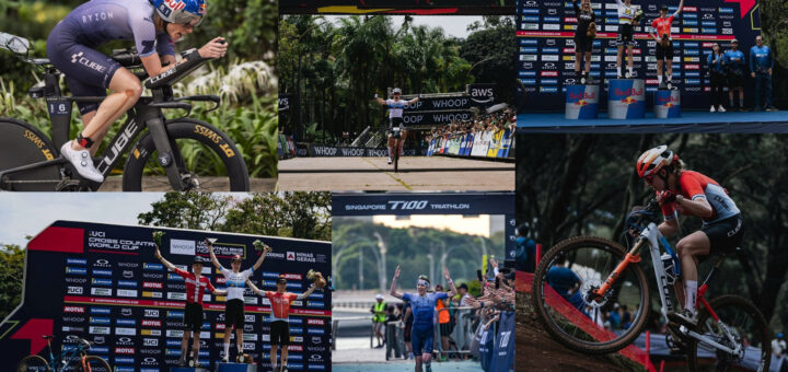 Cube athlets in the World Cup, Triathlon and Cross Country competitions