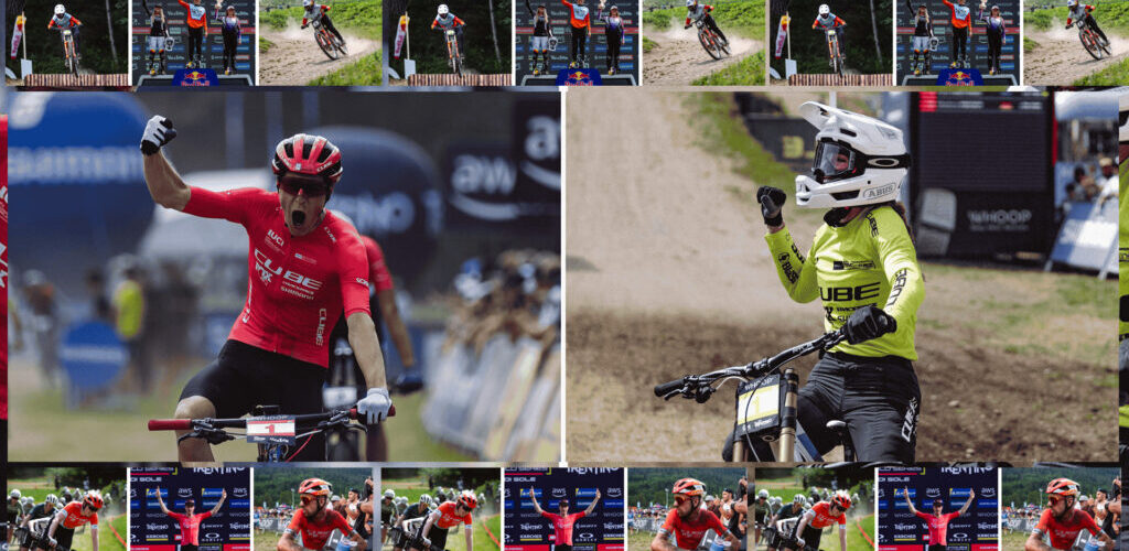 CUBE teams celebrate success in the MTB and Cross Country World Cup