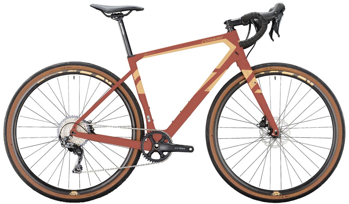 Conway GRV 9.0 SE rustred matt 2025 - Gravel bike