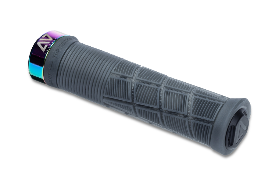 ACID DISRUPT grips - translucent black'n'oil slick
