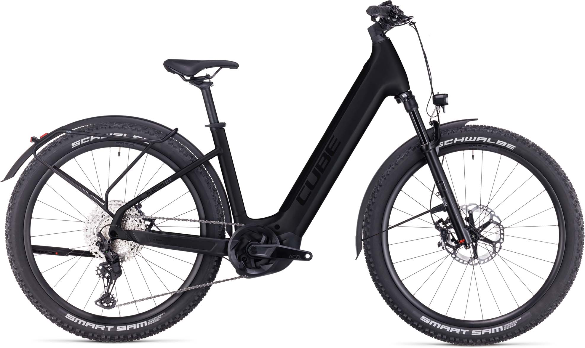 cube reaction hybrid pro 625 2021 electric hardtail black