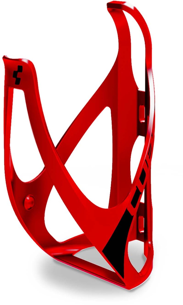 Cube Bottle cage HPP matt red n black