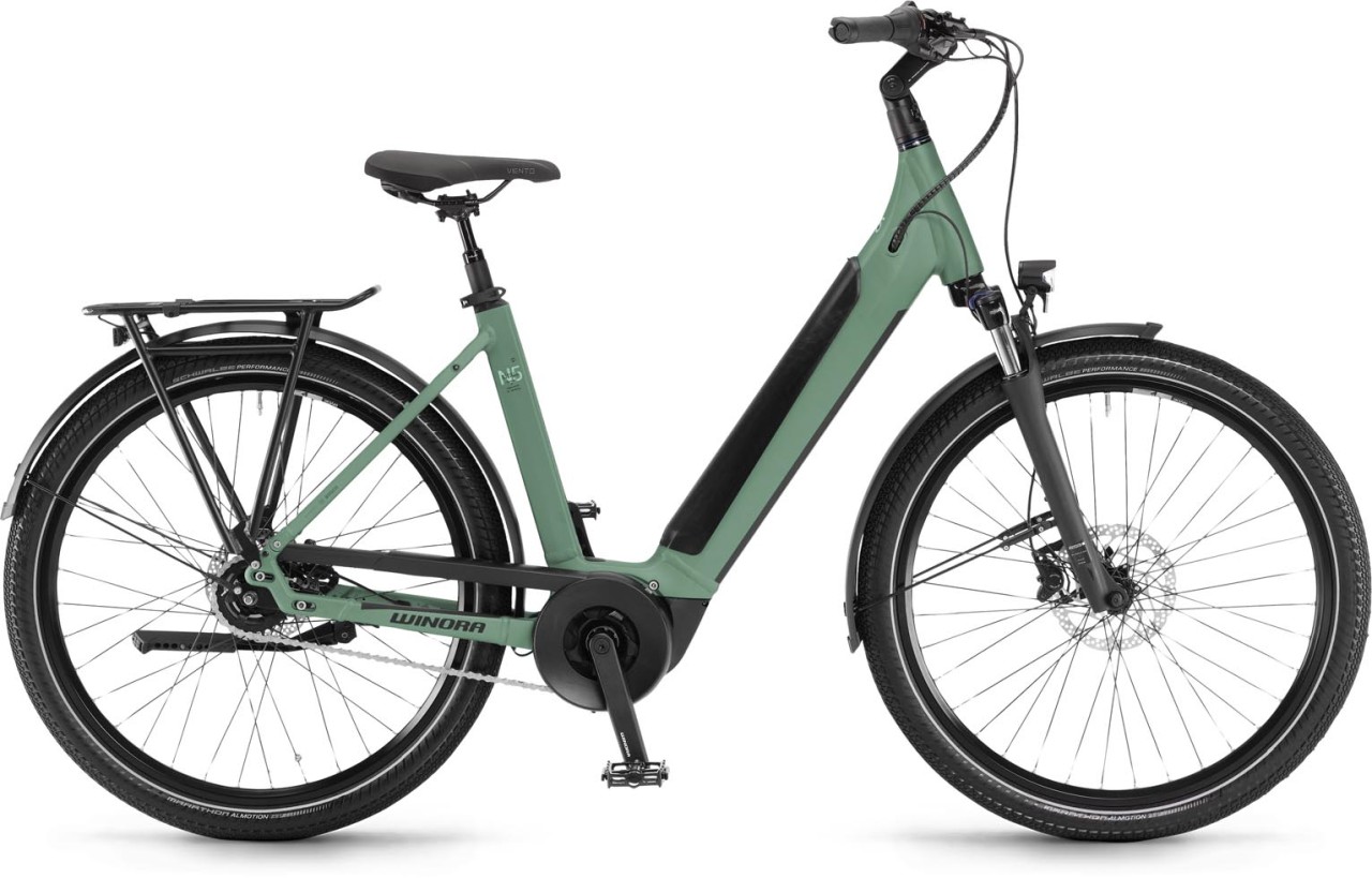 Winora Sinus N5f Defender matt 2024 - Touring E-Bike Easy Entry