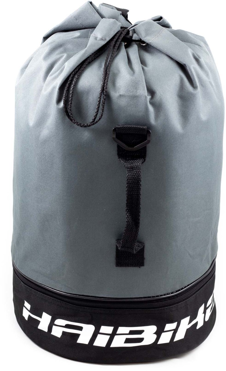 Haibike Match bag gray / black, 30x50cm