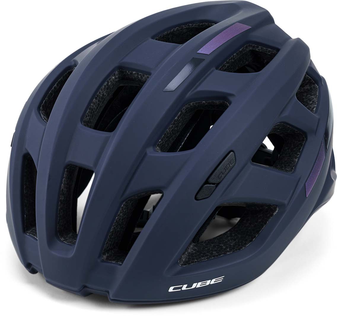 CUBE Helmet ROAD RACE Teamline - blue'n'mint