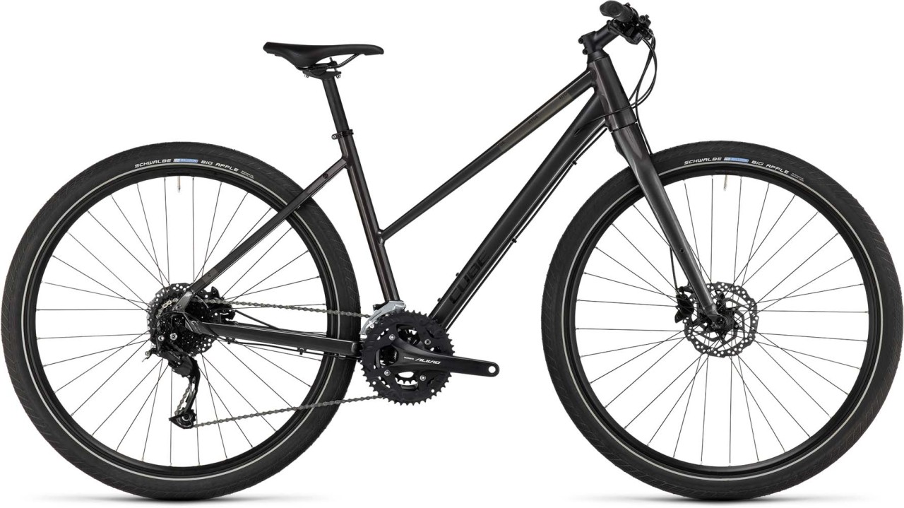 Cube Hyde graphite n black 2023 - Fitness Bike Women