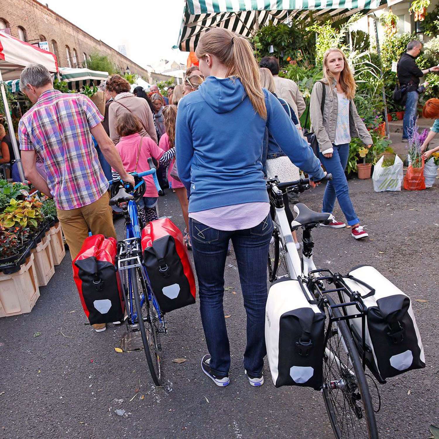 Ortlieb Back Roller City pair rear bike bag black MHW