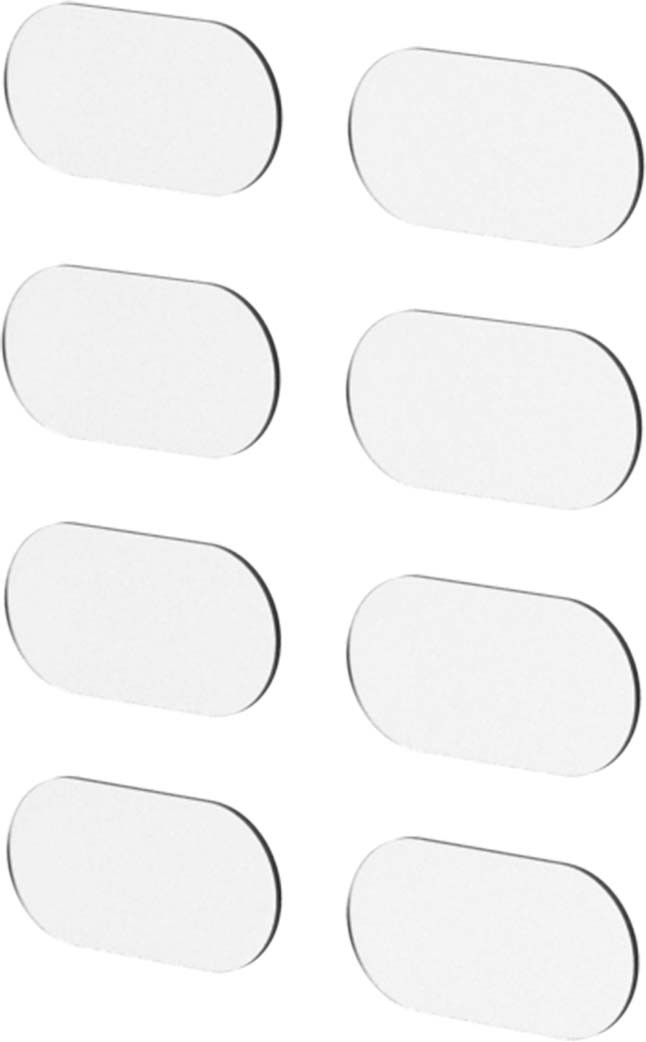 Cube stone chip protection pad set transparent