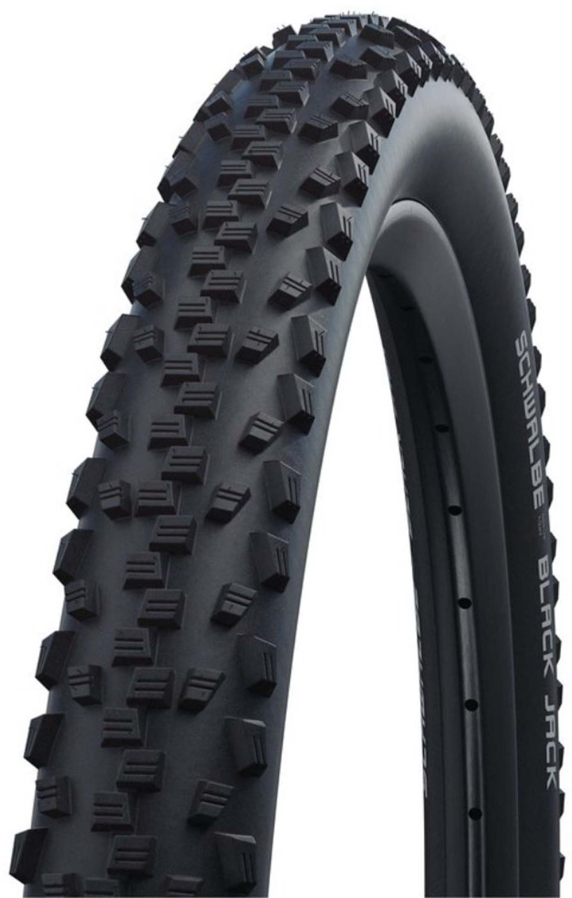 Schwalbe Tire Black Jack HS407 wire, 26x1.90" 47-559 black-LiteSkin KG SBC