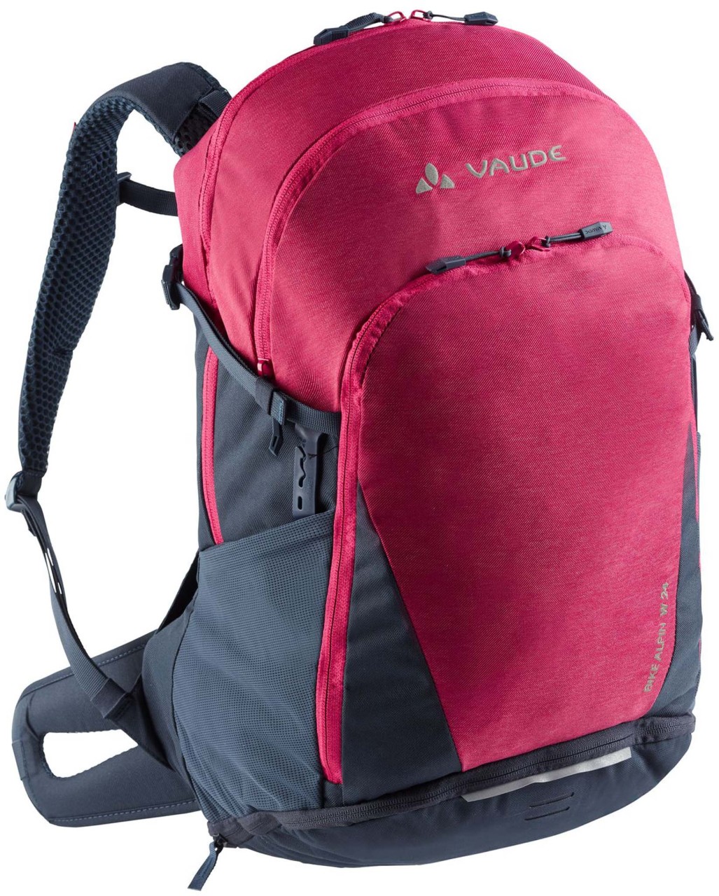 Vaude Where Bike Alpine 24 bike backpack, crimson red