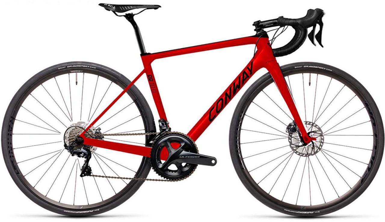 Conway RR 10.0 red metallic / black metallic 2022 - Road Bike Carbon Men