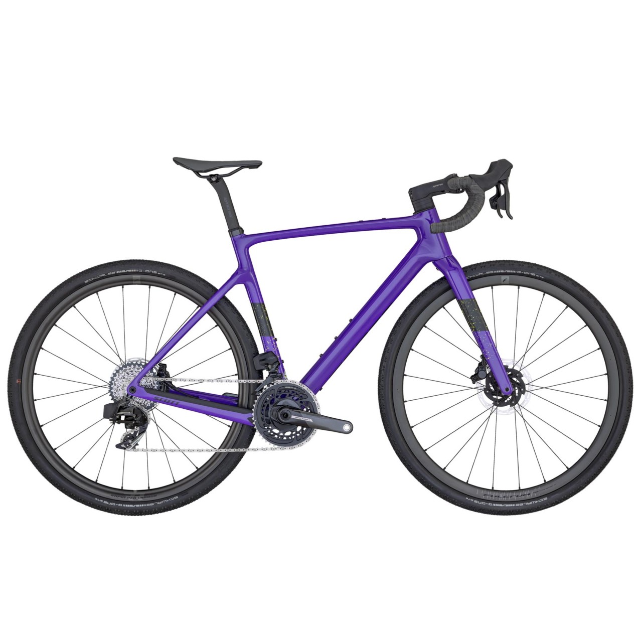 Scott Addict Gravel 10 Ultraviolet Purple 2024 - Gravel bike