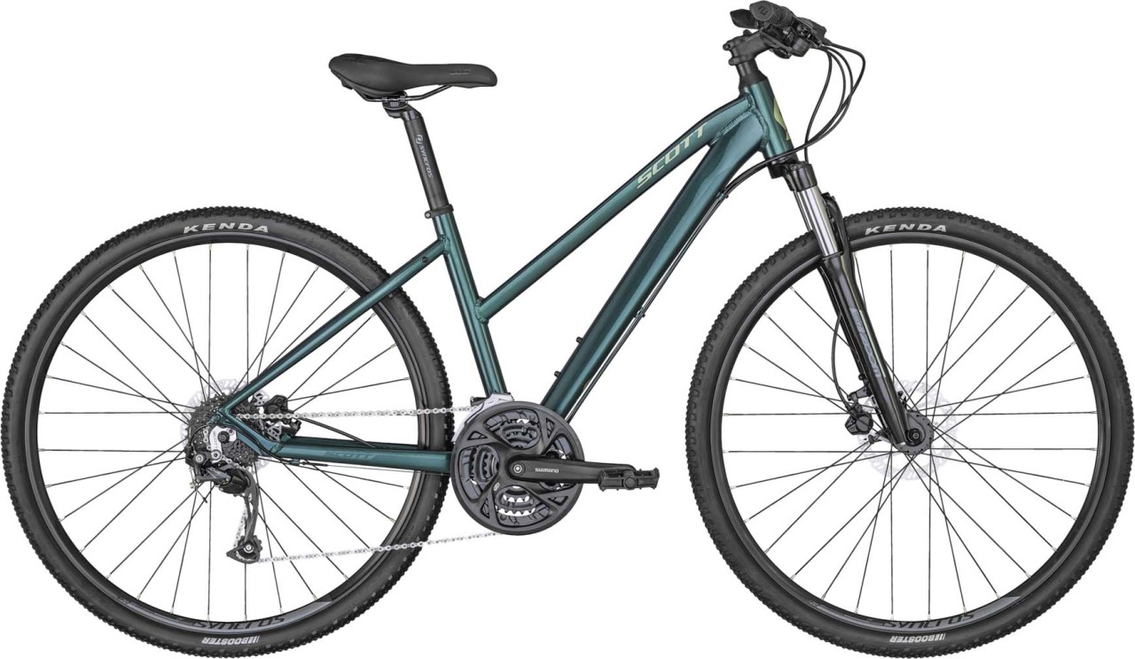 Scott Sub Cross 40 Lady Deep Teal Green 2023 - Cross Bike Women