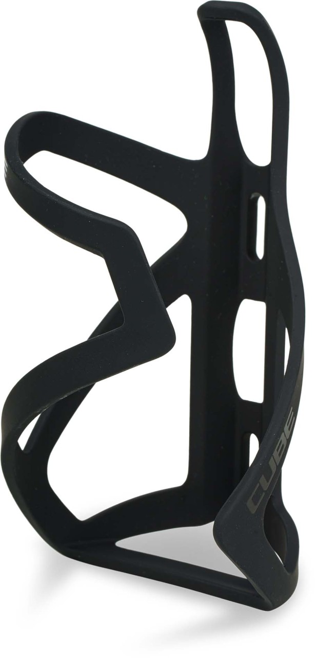 Cube Bottle cage HPP Sidecage - matt black'n'glossy black