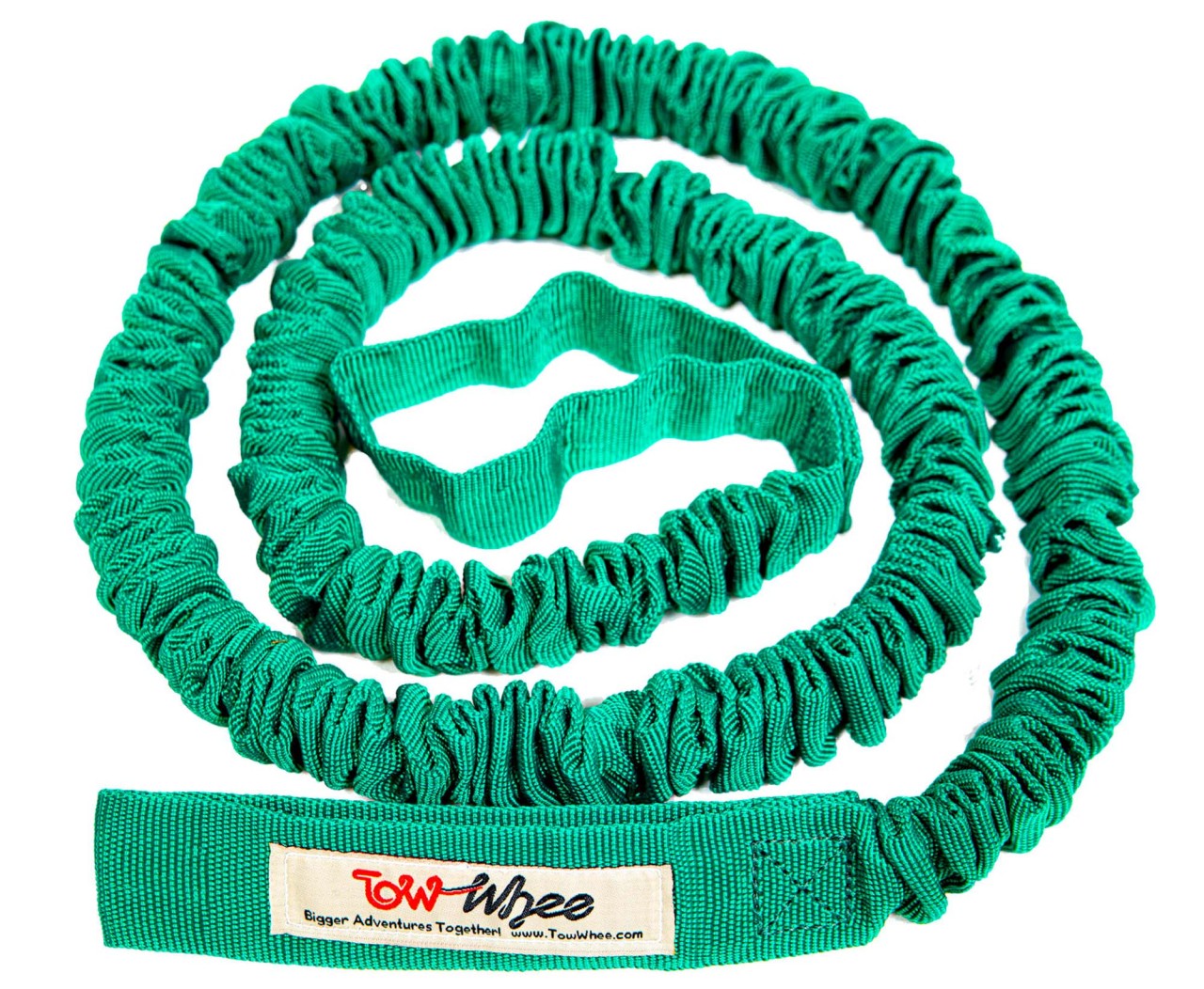 TowWhee Tow Rope for Bikes - Green