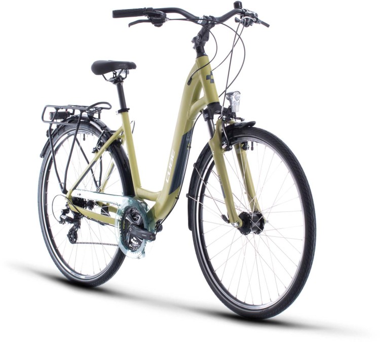cube green bike