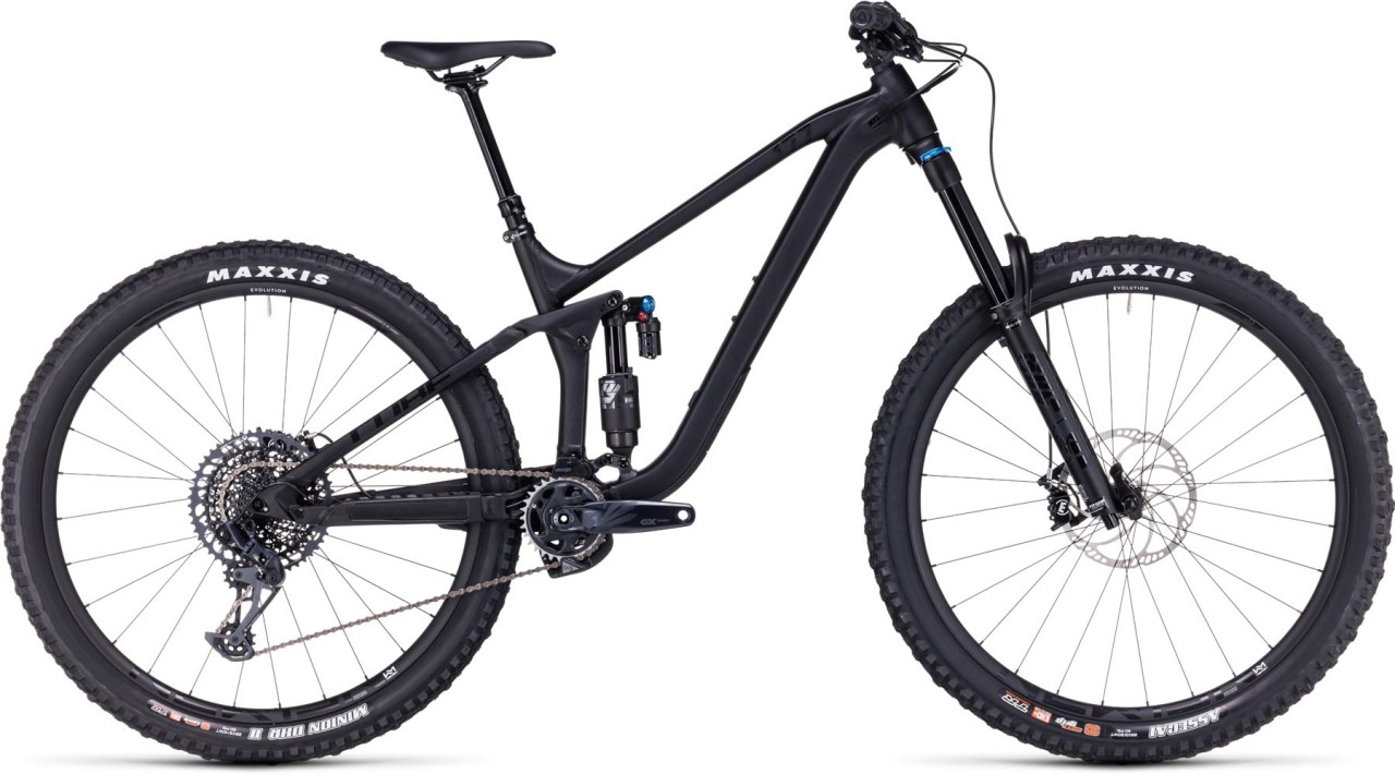 Cube Stereo ONE77 Pro 29 black anodized 2024 - Fully Mountainbike