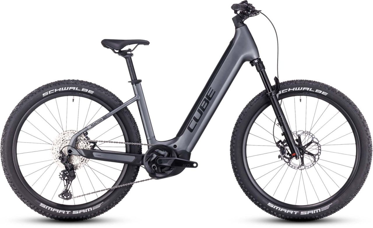 Cube Reaction Hybrid SLT 750 prizmsilver n grey 2023 - E-Bike Hardtail Mountainbike Easy Entry