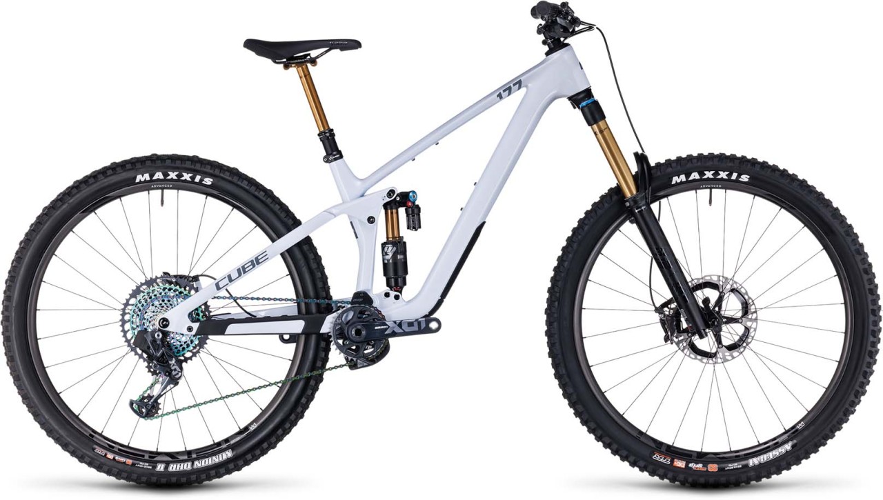 Cube Stereo ONE77 C:68X SLT 29 flashwhite n grey 2023 - Fully Mountainbike