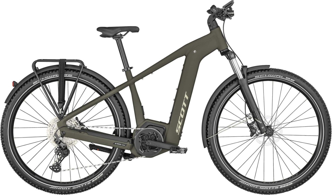 Scott Axis eRIDE 30 Men Warm Grey 2023 E Bike Hardtail MTB Touring Bike MHW