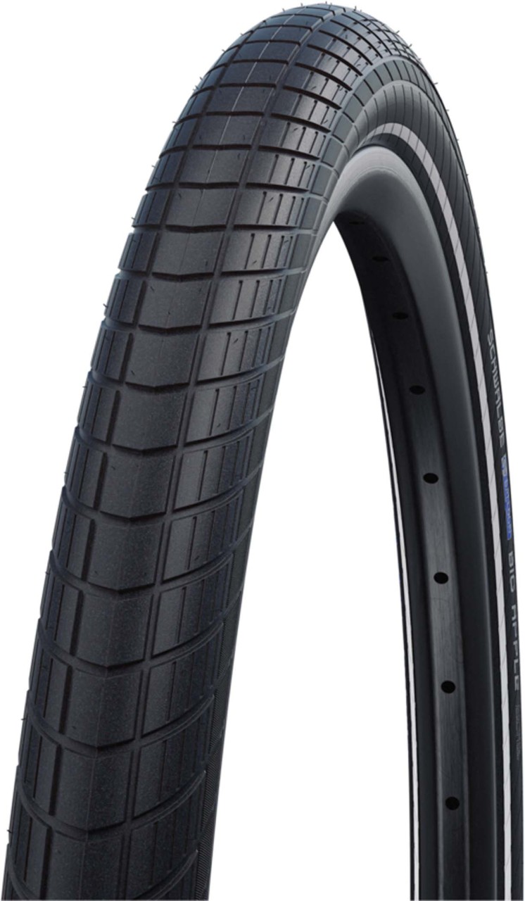 Schwalbe Tire Big Apple 28x2.15" 55-622, Black-Reflex