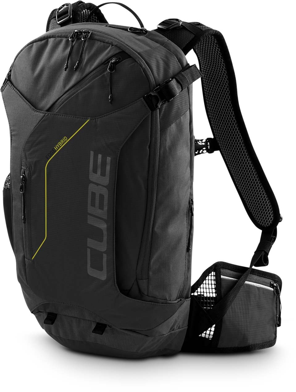 Cube Backpack EDGE HYBRID black n lime