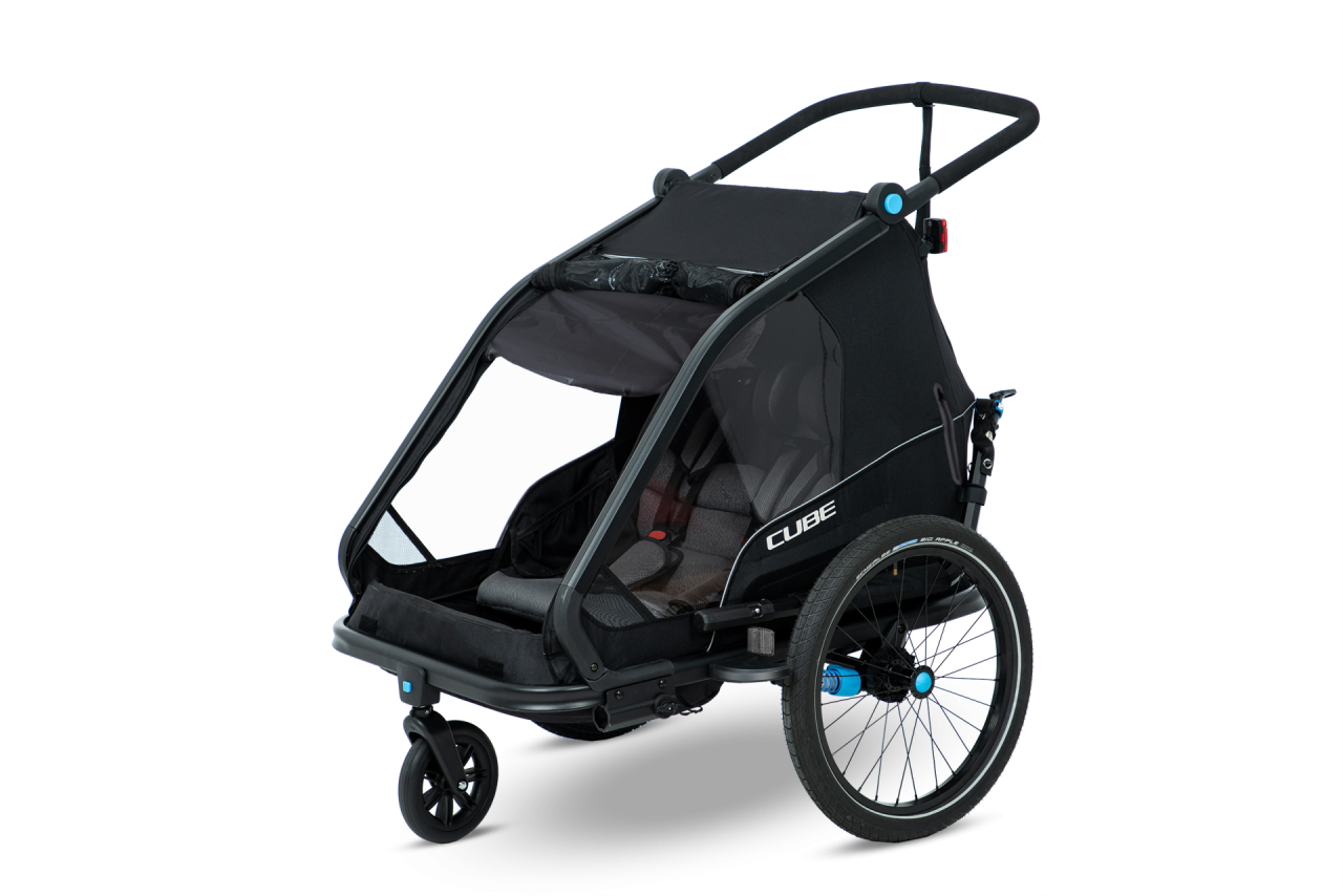 Cube Children Bicycle Trailer Double Cmpt