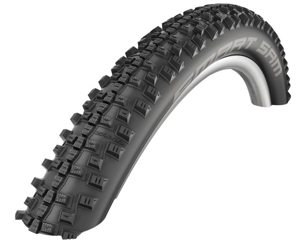 Schwalbe Tires Smart Sam, 44-622, 28 x 1.65" Black-Reflex