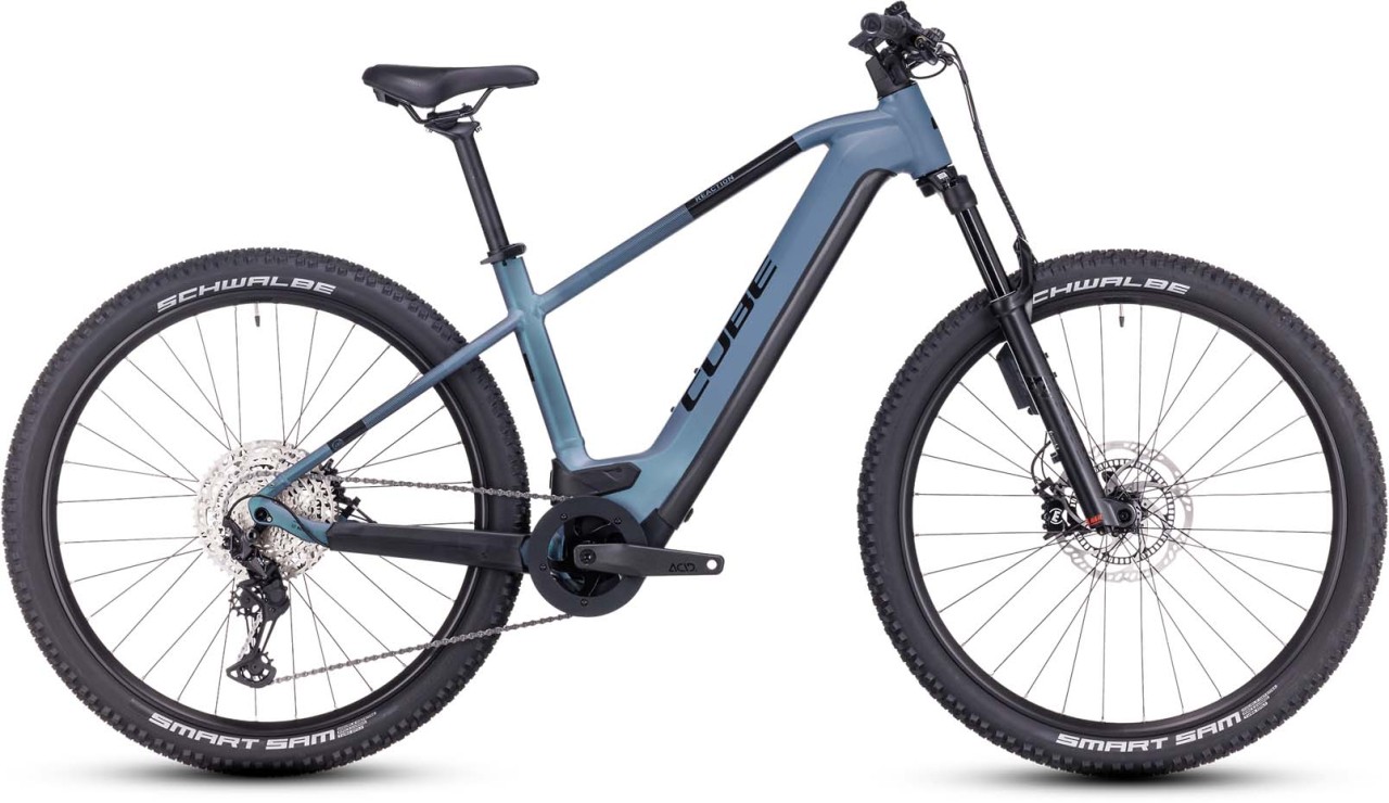 Cube Reaction Hybrid ABS 750 smaragdgrey n blue 2023 - E-Bike Hardtail Mountainbike