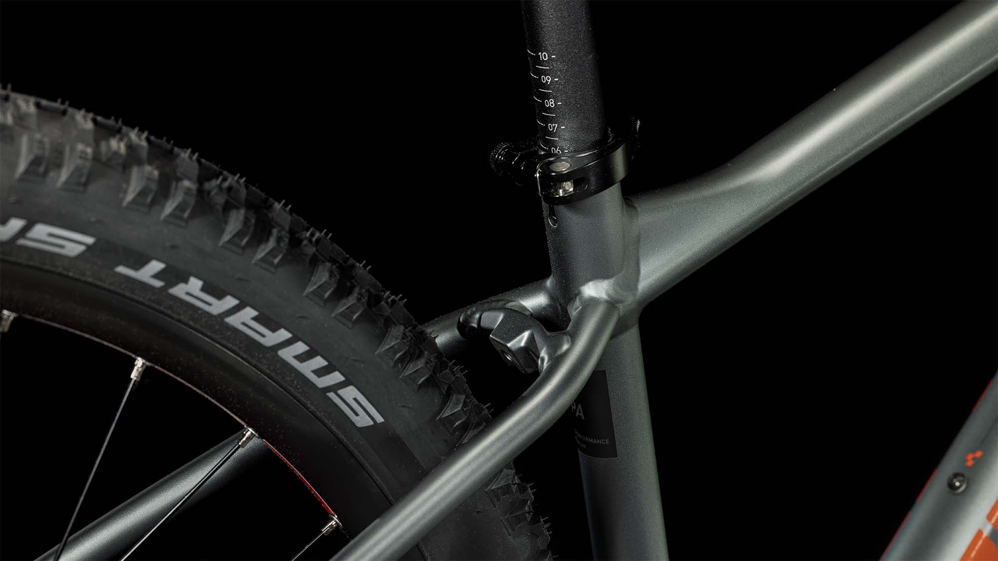 Cube Analog Flashgrey N Red 2023 Hardtail MTB MHW