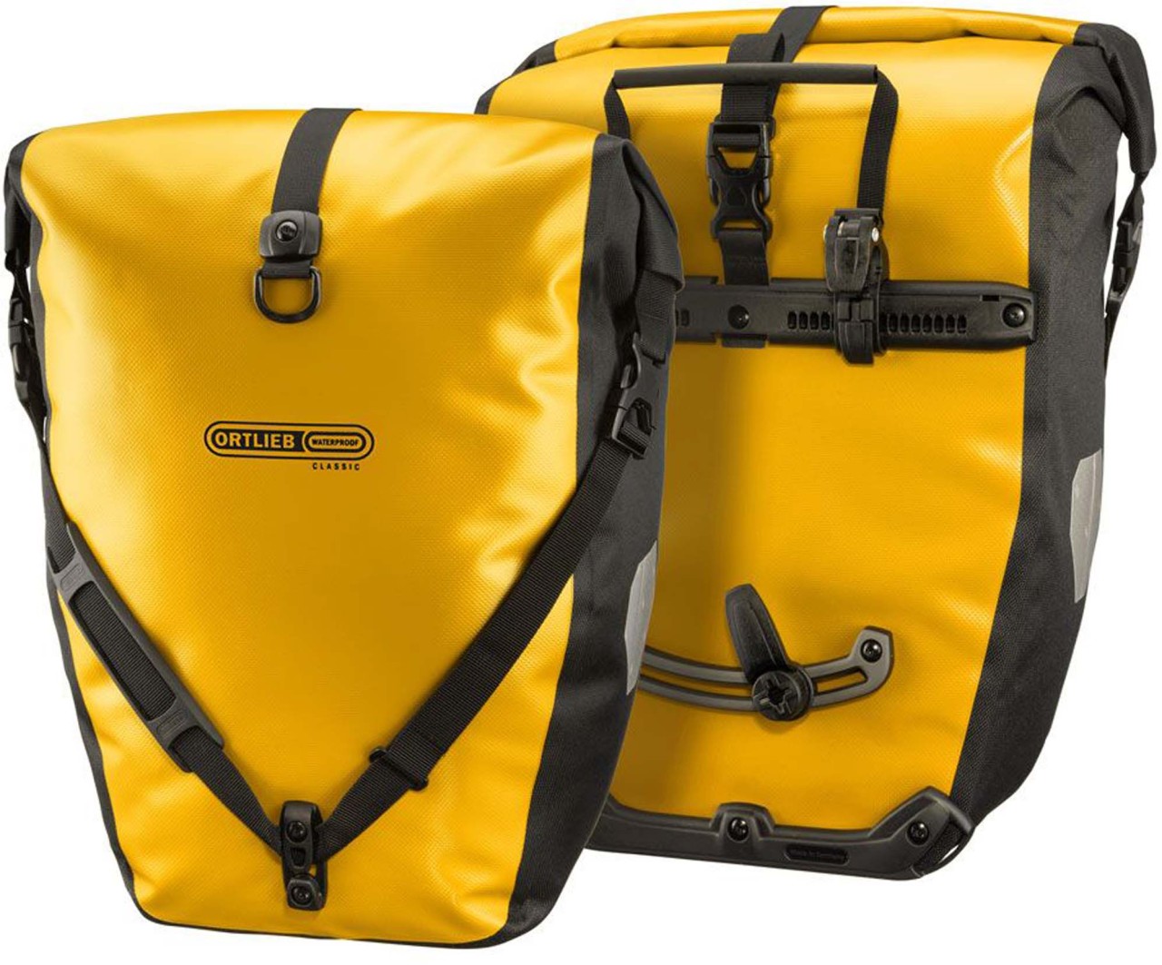 Ortlieb Back-Roller Classic pannier bag, sunyellow-black