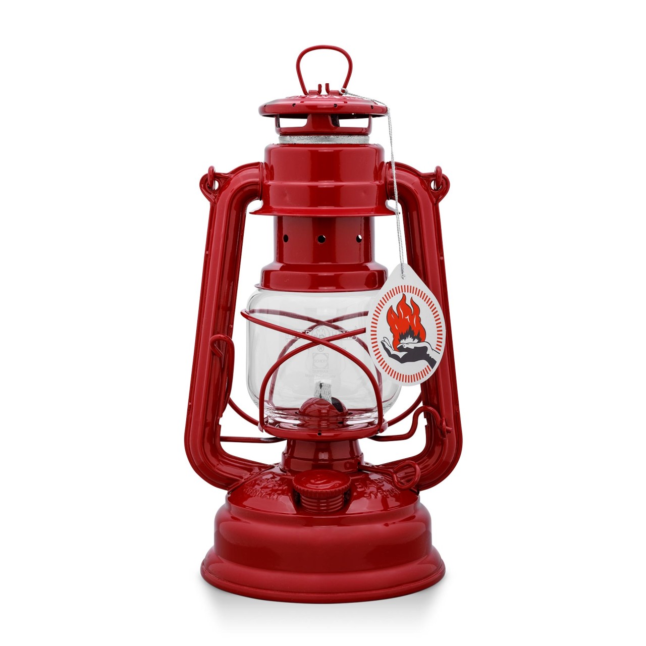 Feuerhand Storm lantern 276 ruby red