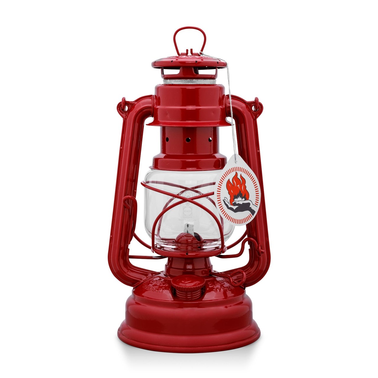 Feuerhand Storm lantern 276 ruby red