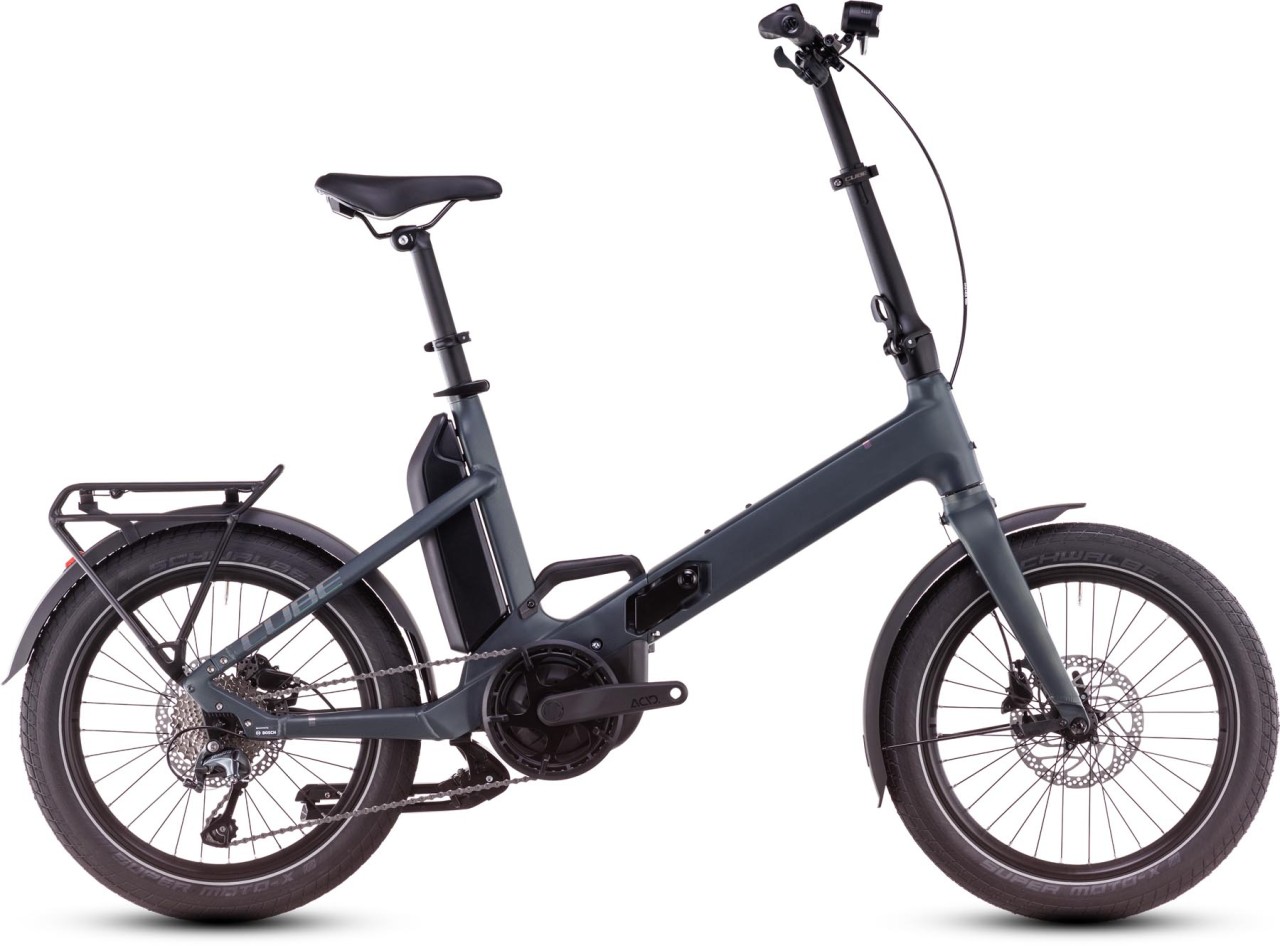 Cube Fold Hybrid 500 sagebrushgreen n prism 2025 - E-Bike Folding Bike