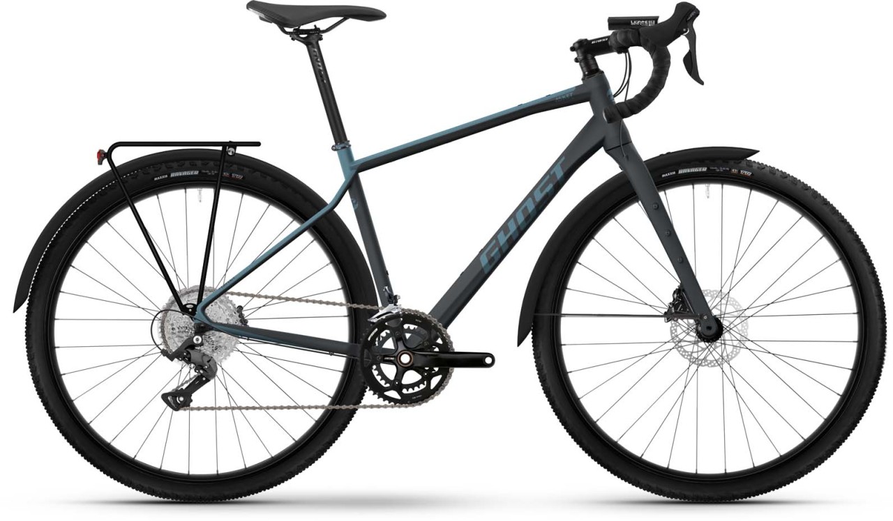 Ghost Asket EQ dark grey / shark blue 2023 - Gravel bike
