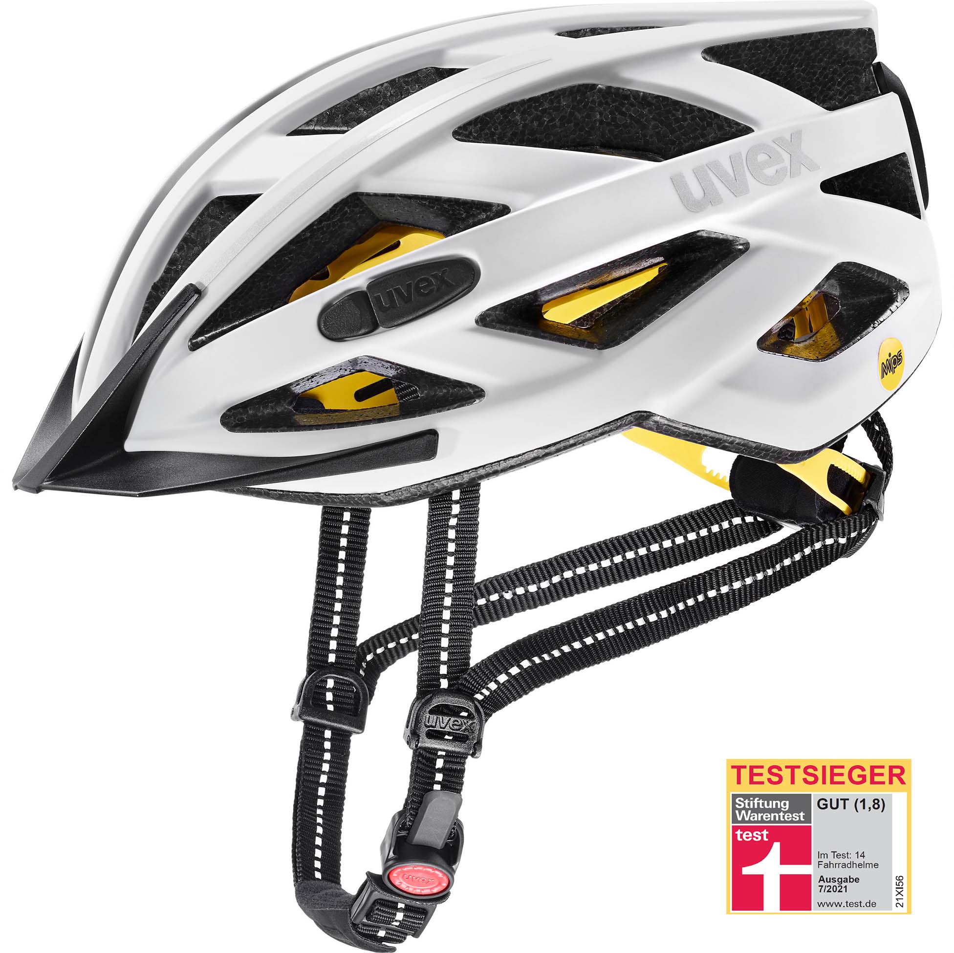 UVEX I-VO CC Cycling Helmet 56-60cm White mat 