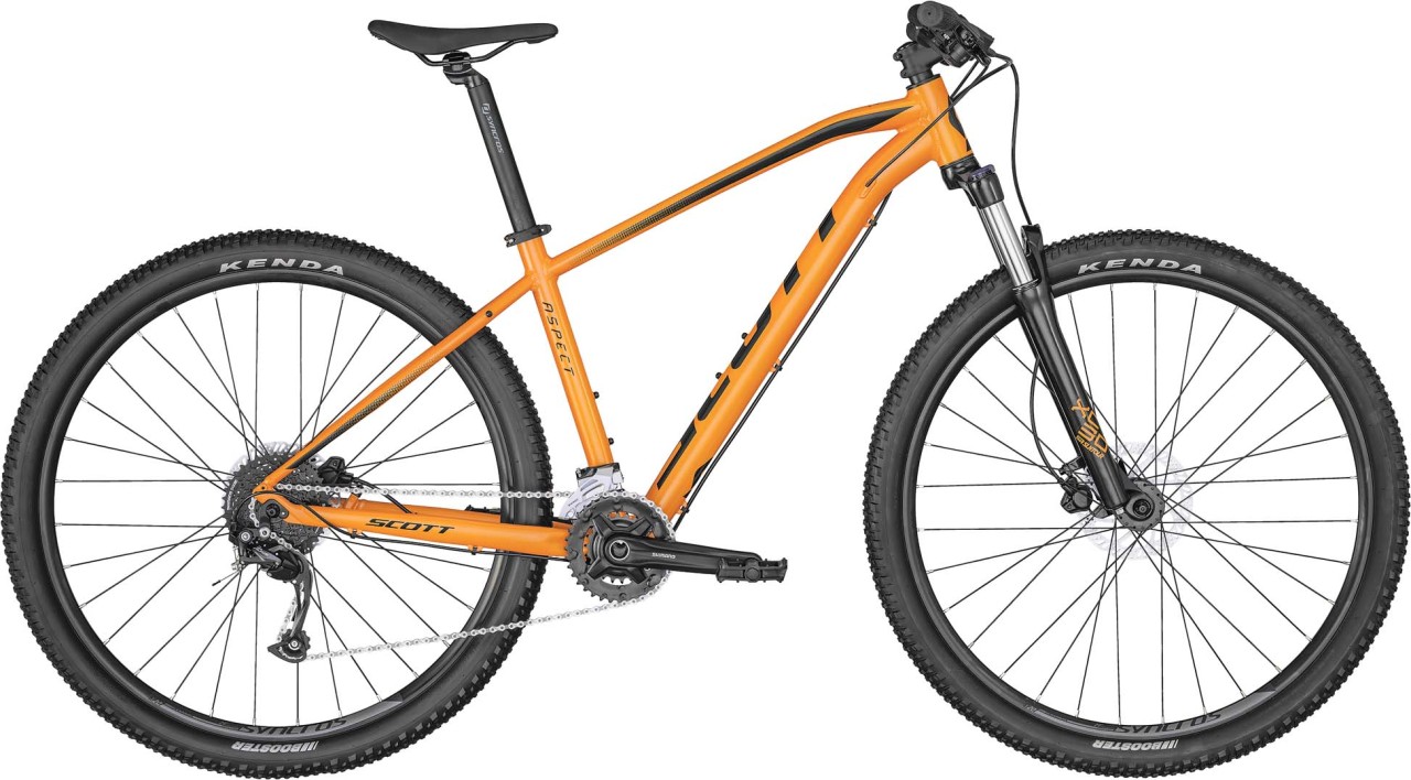 Scott Aspect 750 tangerine orange black - Hardtail Mountainbike Damen Herren