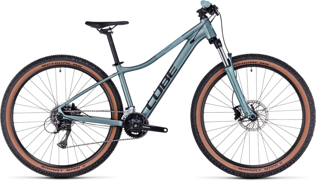 Cube Access WS EXC eucalyptus n black 2023 - Hardtail Mountainbike Women - with damages in paintwork