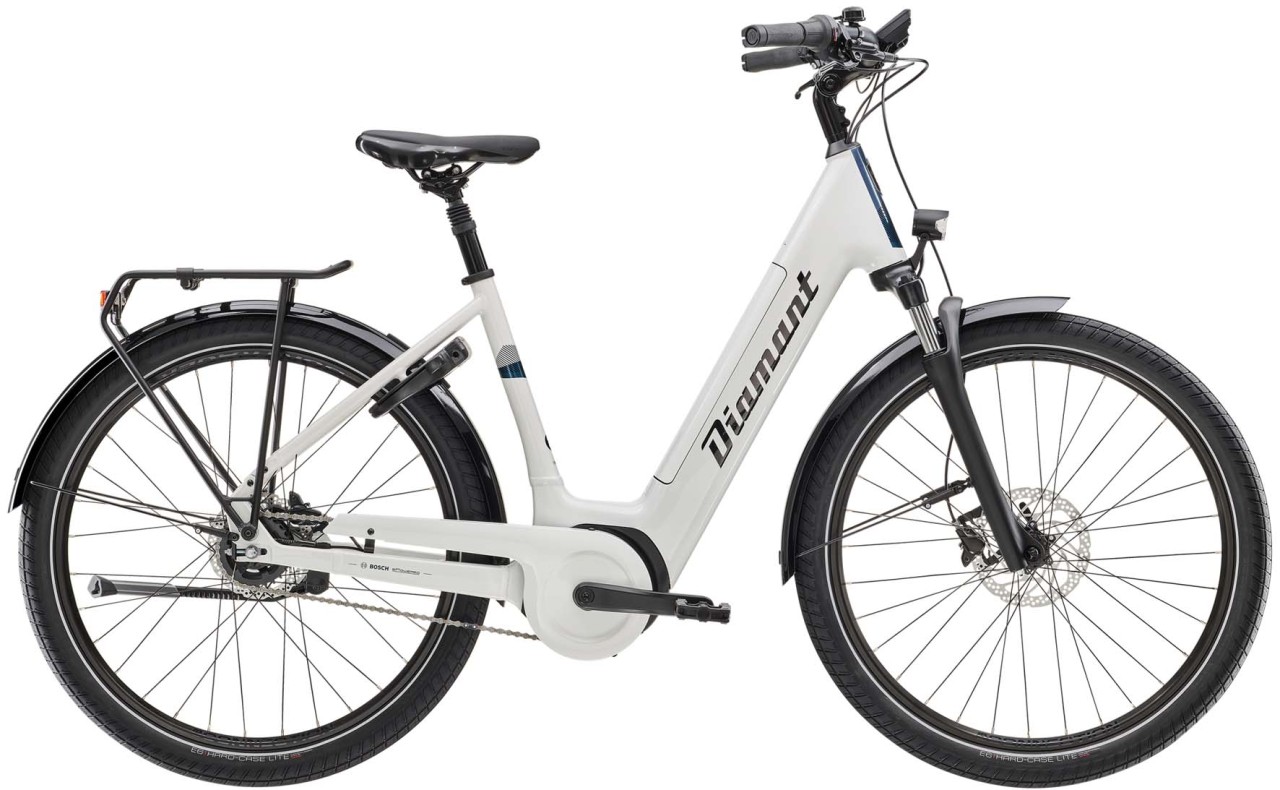Diamant Beryll Gen 3 TIE 545Wh Weiss 2023 - Touring E-Bike Easy Entry
