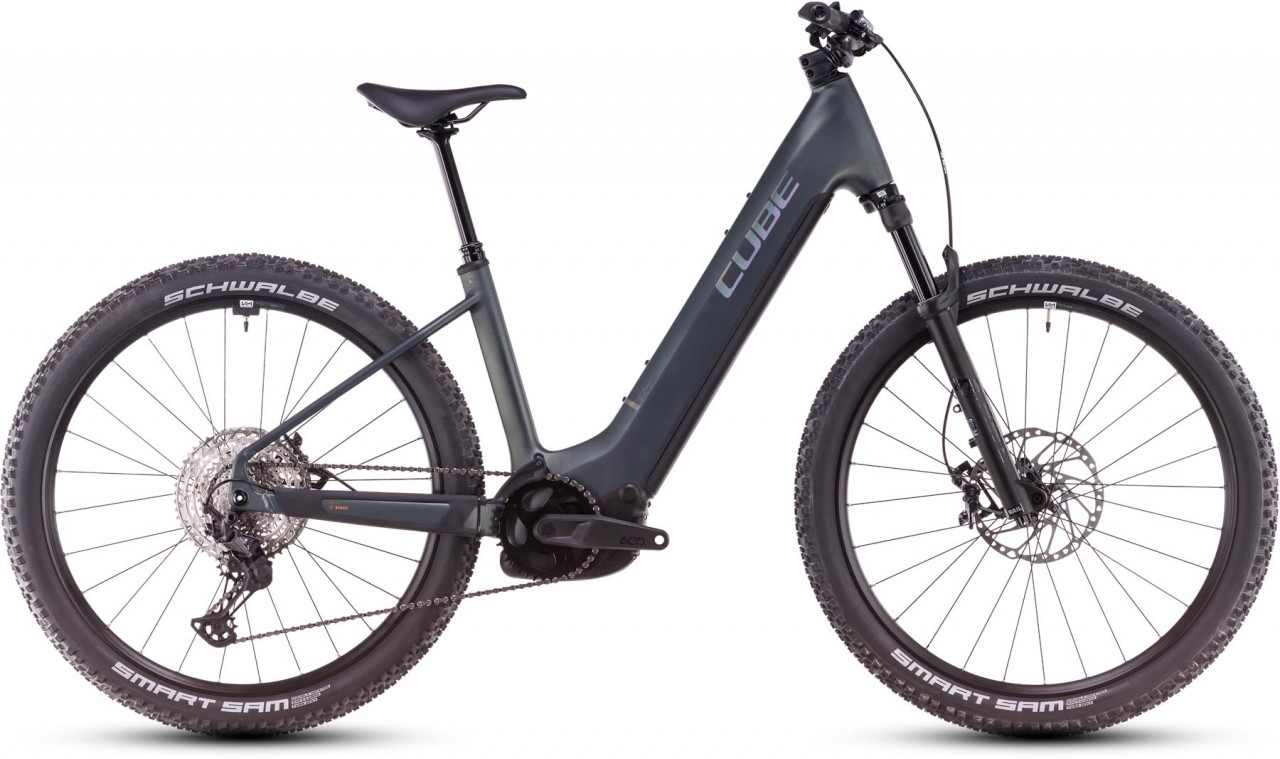 Cube Reaction Hybrid SLX 800 sagebrushgreen n prism 2025 - E-Bike Hardtail Mountainbike Easy Entry