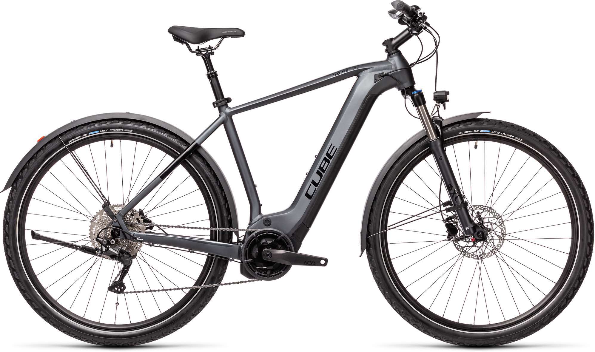 Fødested lilla Hates Cube Nature Hybrid EXC 625 Allroad iridium n black 2021 - Cross E-Bike Men  | MHW