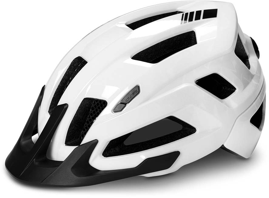Cube Helmet STEEP glossy white
