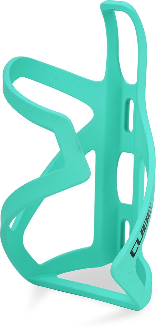 Cube Bottle cage HPP Sidecage - matt mint'n'glossy black