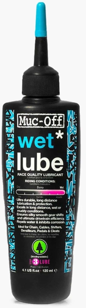 Muc-Off Chain Lubricant Wet Lube 120 ml