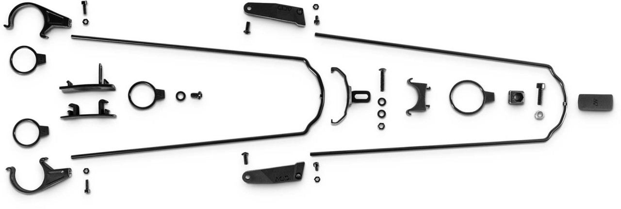 Struts for ACID mudguard set MTB 75 black